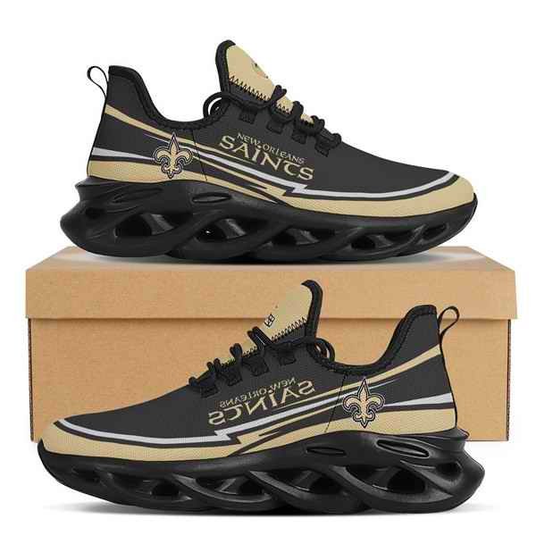 Women's New Orleans Saints Flex Control Sneakers 009