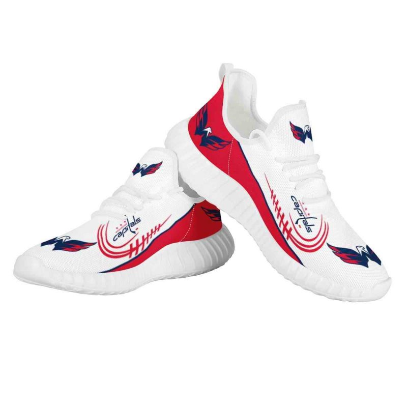 Men's NHL Washington Capitals Mesh Knit Sneakers/Shoes 002