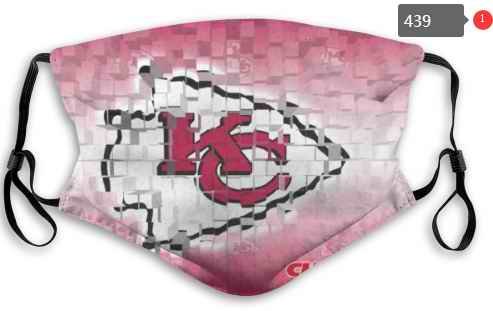 Kansas City Chiefs Face Mask 012 Filter Pm2.5 (Pls check description for details)