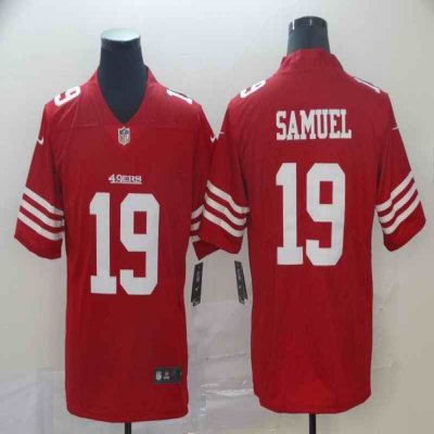 Men's San Francisco 49ers #19 Deebo Samuel Red Vapor Untouchable Limited Stitched NFL Jersey