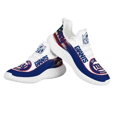 Men's New York Giants Mesh Knit Sneakers/Shoes 008