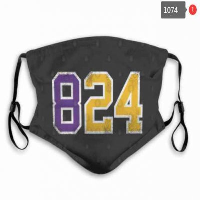 Los Angeles Lakers Face Mask 1074 (Pls check description for detailed info)