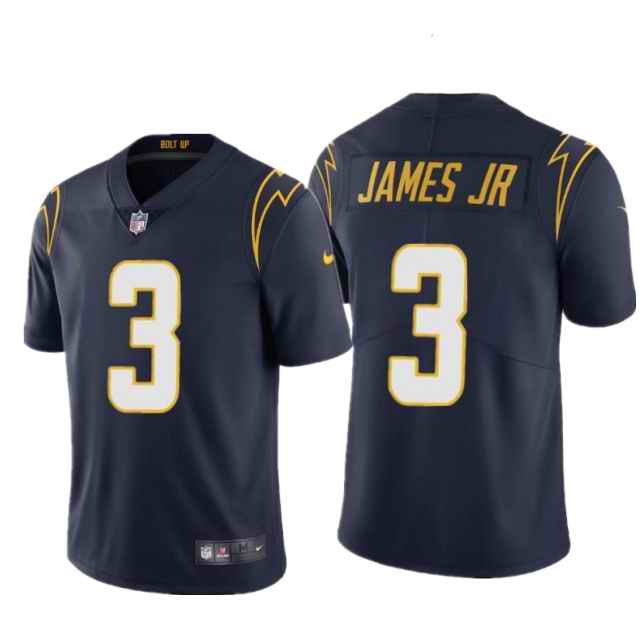 Men's Los Angeles Chargers #3 Derwin James Jr. Navy Vapor Untouchable Limited Stitched Jersey