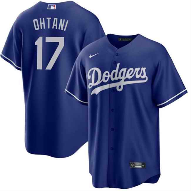 Youth Los Angeles Dodgers #17 Shohei Ohtani Blue Stitched Baseball Jersey