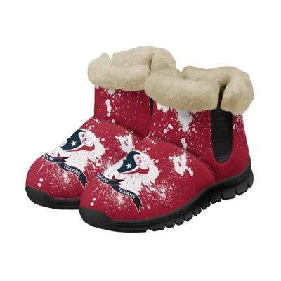 Men's Houston Texans 2024 Snow Boots/Shoes 003(Pls check description for details)