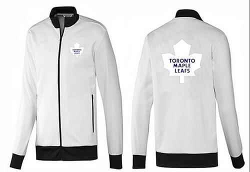 NHL Toronto Maple Leafs Zip Jackets White-1