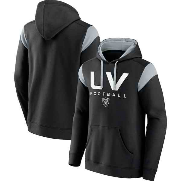 Men's Las Vegas Raiders Black Call The Shot Pullover Hoodie