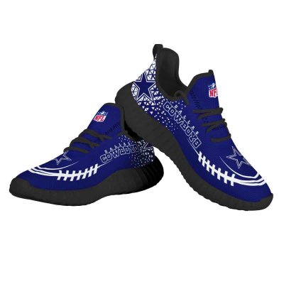 Men's NFL Dallas Cowboys Mesh Knit Sneakers/Shoes 002