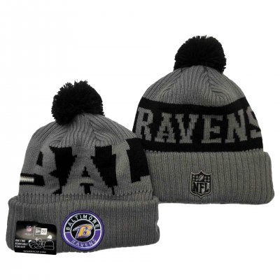 Baltimore Ravens Knit Hats 052