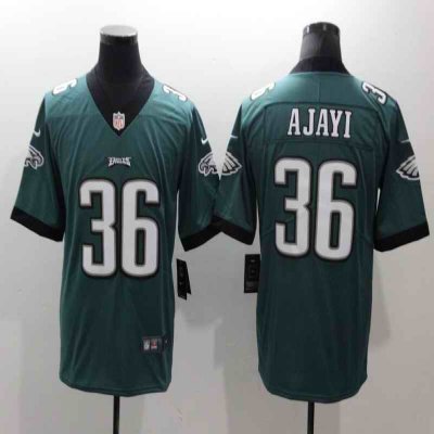 Men's Philadelphia Eagles #36 Jay Ajayi Green Vapor Untouchable Limited Stitched NFL Jersey