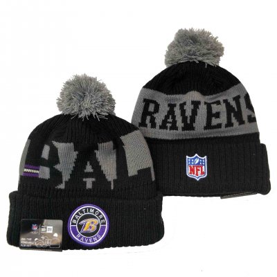 Baltimore Ravens Knit Hats 053