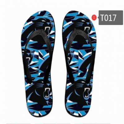 All Sizes Carolina Panthers Flip Flops T017(Pls check description for details)