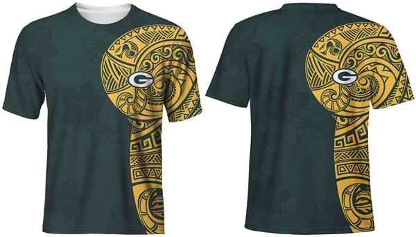 Men's Green Bay Packers Green T-Shirt