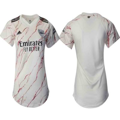 Women's Arsenal Blank Away Soccer Club Jersey