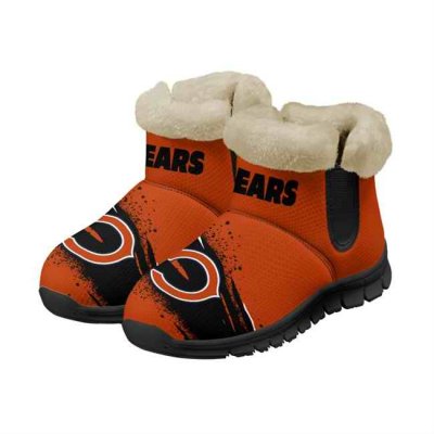 Men's Chicago Bears 2024 Snow Boots/Shoes 002(Pls check description for details)