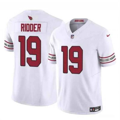 Youth Arizona Cardinals #19 Desmond Ridder White 2023 F.U.S.E Vapor Untouchable Limited Stitched Football Jersey