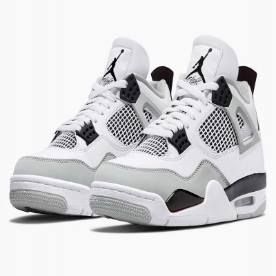 Men's Hot Sale Running weapon Air Jordan 4 White Shoes 087