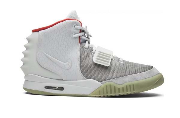 Men's Air Yeezy 2 NRG 'Pure Platinum' Shoes 003