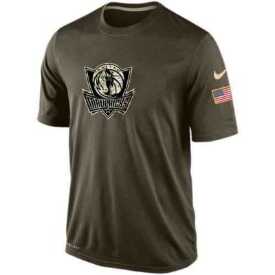 Men's Dallas Mavericks Salute To Service Nike Dri-FIT T-Shirt