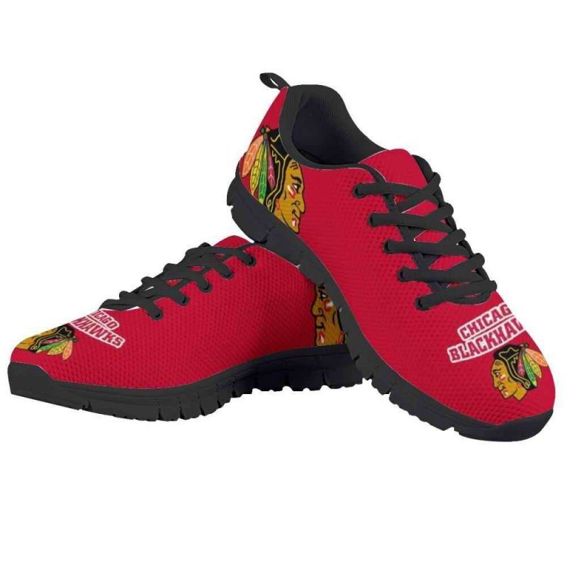 Men's Chicago Blackhawks AQ Running Shoes 001 NHL017AQ