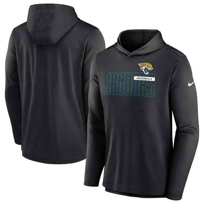 Men's Jacksonville Jaguars Black One Two Long Sleeve T-Shirt