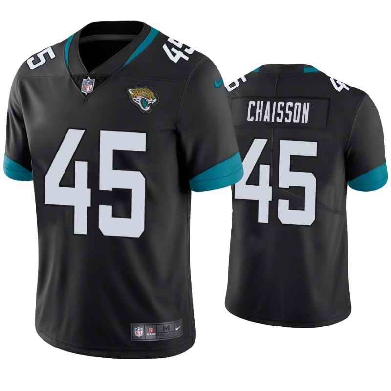 Youth Jacksonville Jaguars #45 K'Lavon Chaisson White Vapor Untouchable Stitched Jersey