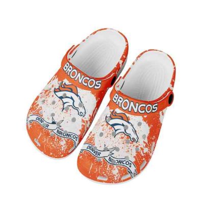 Women's Denver Broncos Bayaband Clog Shoes 003