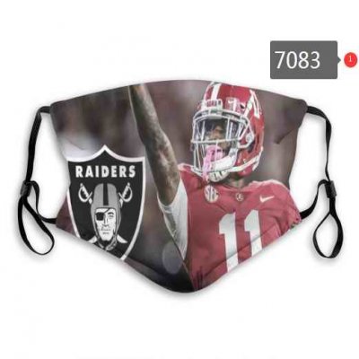 Las Vegas Raiders Face Mask 7083 Filter Pm2.5 (Pls check description for details)