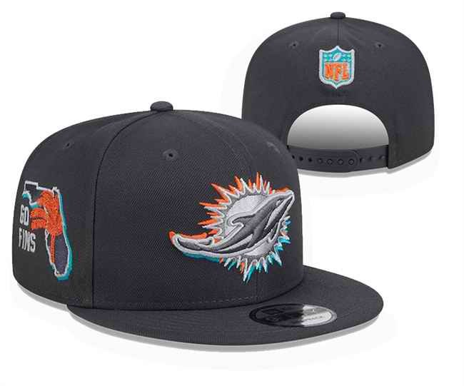 Miami Dolphins Stitched Snapback Hats  0122