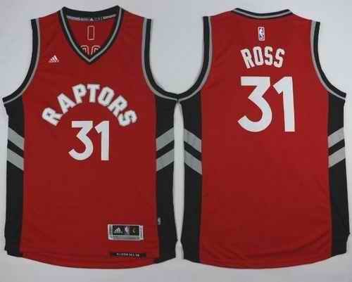 Revolution 30 Raptors #31 Terrence Ross Red Stitched NBA Jersey