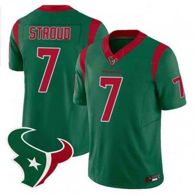 Men's Houston Texans #7 C.J. Stroud Green 2024 F.U.S.E. Mexico Edition Limited Stitched Jersey