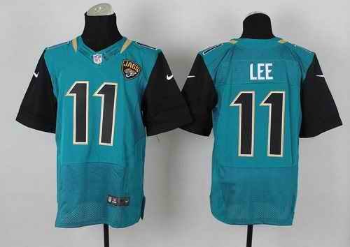 Nike Jaguars #11 Marqise Lee Teal Green Team Color Men's Stitched NFL Elite Jersey