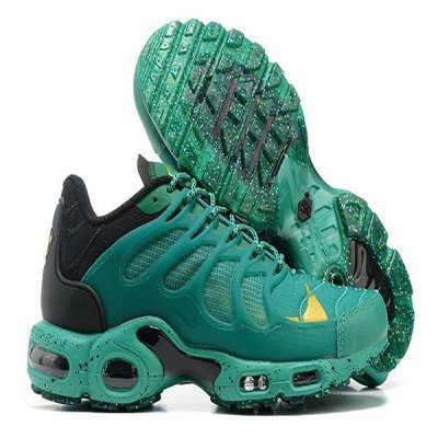 Men's Hot sale Running weapon Air Max TN Green Shoes 0218