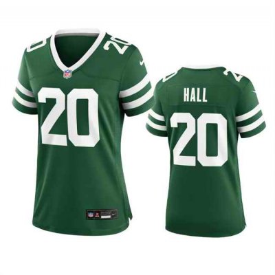 Women's New York Jets #20 Breece Hall Green 2024 Stitched Football Jersey(Run Small)