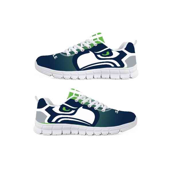 Women's Seattle Seahawks AQ Running Shoes 001