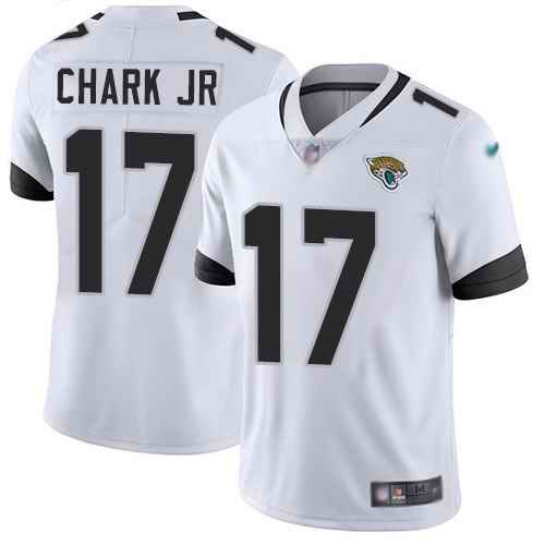 Men's Jacksonville Jaguars #17 DJ Chark Jr. White 2019 Vapor Untouchable Limited Stitched NFL Jersey