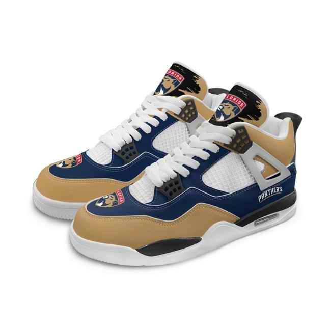 Women's Florida Panthers Running weapon Air Jordan 4 Shoes 002