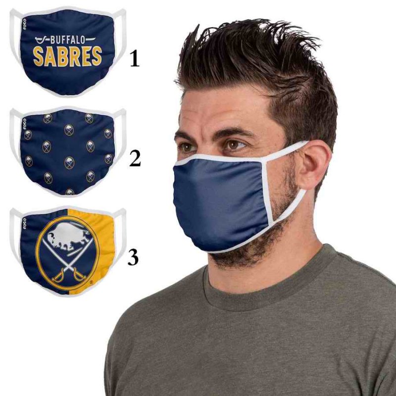 Buffalo Sabres Sports Face Mask 001 Filter Pm2.5 (Pls check description for details)