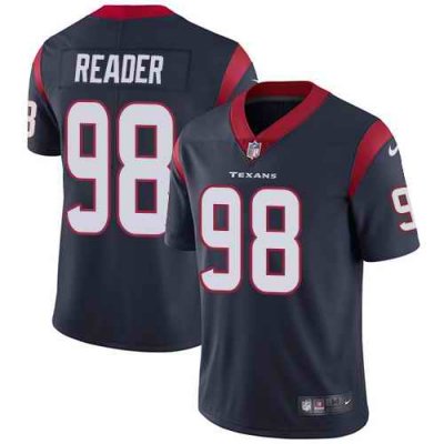 Men's Houston Texans #98 D.J. Reader Navy Blue Vapor Untouchable Limited Stitched NFL Jersey