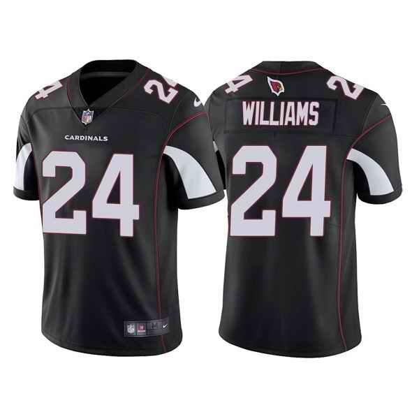 Men's Arizona Cardinals #24 Darrel Williams Black Vapor Untouchable Limited Stitched Jersey