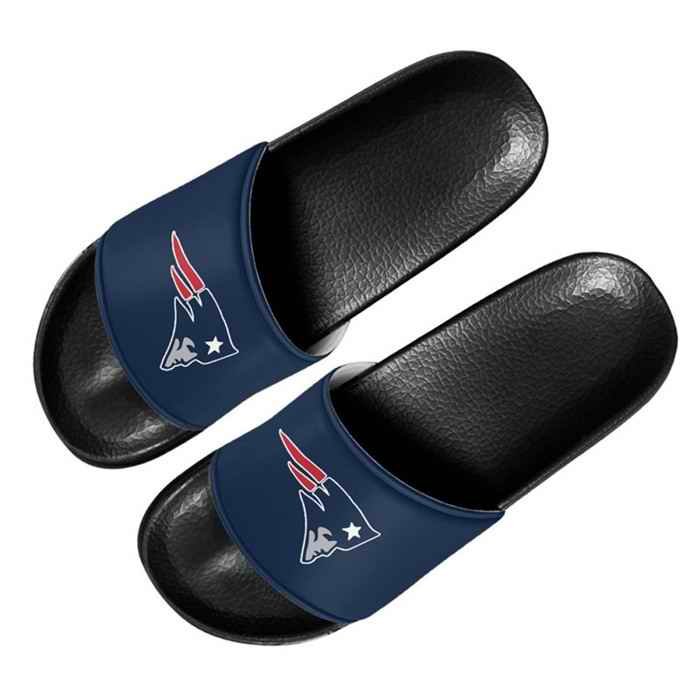 Women's New England Patriots Flip Flops 002