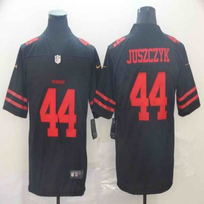 Men's San Francisco 49ers #44 Kyle Juszczyk Black Vapor Untouchable Limited Stitched NFL Jersey