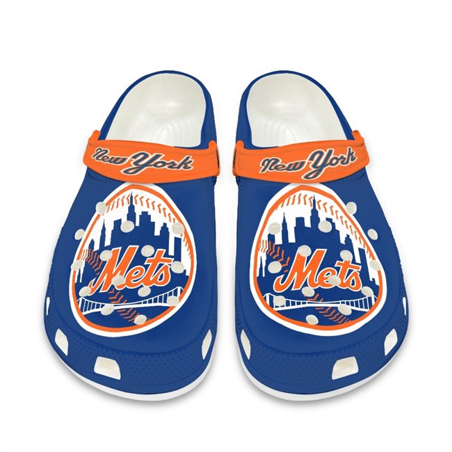 Men's New York Mets Bayaband Clog Shoes