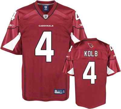 Cardinals #4 Kevin Kolb Red Stitched Youth NFL Jersey