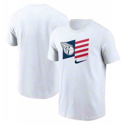 Men's Cleveland Guardians White T-Shirt