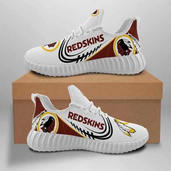 Men's Washington Redskins Mesh Knit Sneakers/Shoes 006