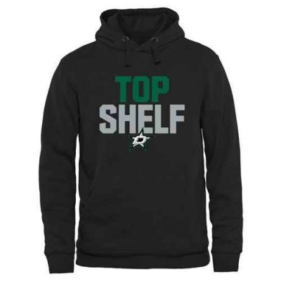 Dallas Stars Top Shelf Pullover Hoodie Black