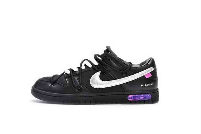 Men's Dunk Low Black Shoes 0360