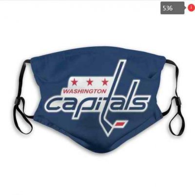 Washington Capitals Face Mask 002 Filter Pm2.5 (Pls check description for details)