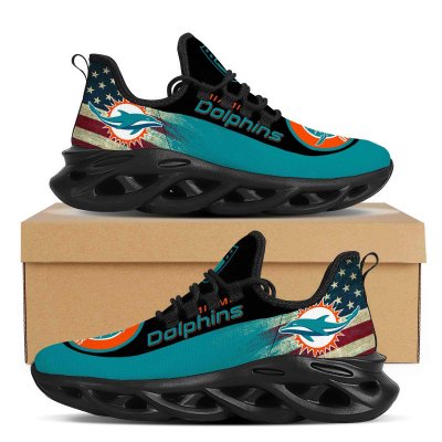 Women's Miami Dolphins Flex Control Sneakers 003